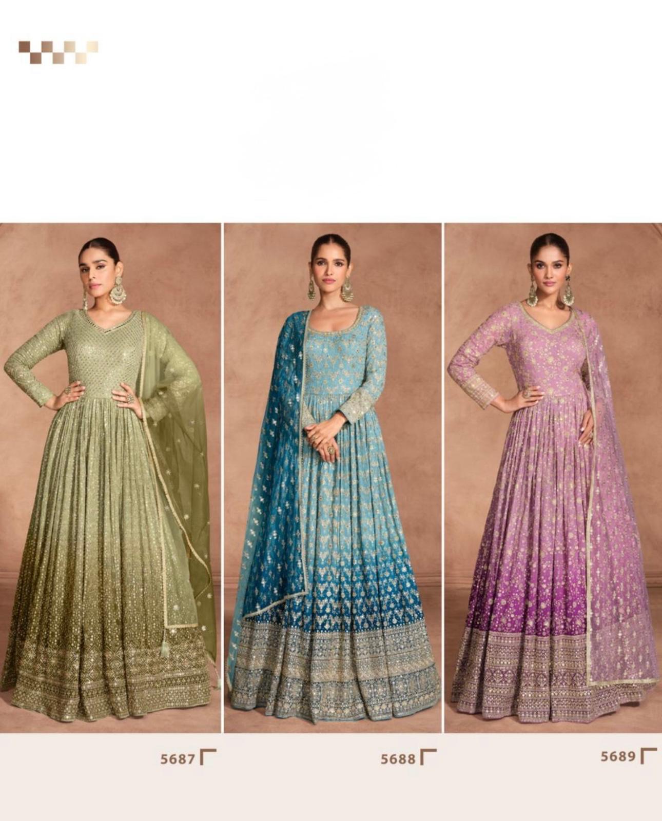 Aditi Freesize Stitched Suit by IUCCI Sayuri Designer