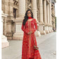 Sayuri Rangreza Georgette Bandhej kurti with Sold color Dupatta and Bottom