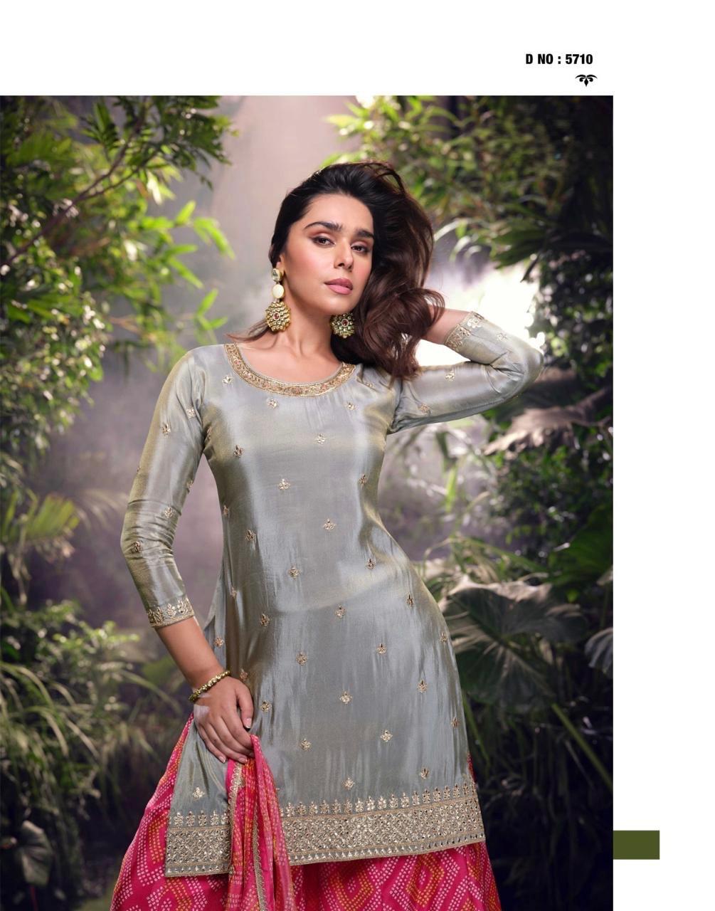 Sehenaaz Free Size Stitched 3 Piece Suit Beautifully Embroidered