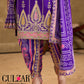 Phoolzari  Free Size Readymade 3 Piece Suit by Gulzar