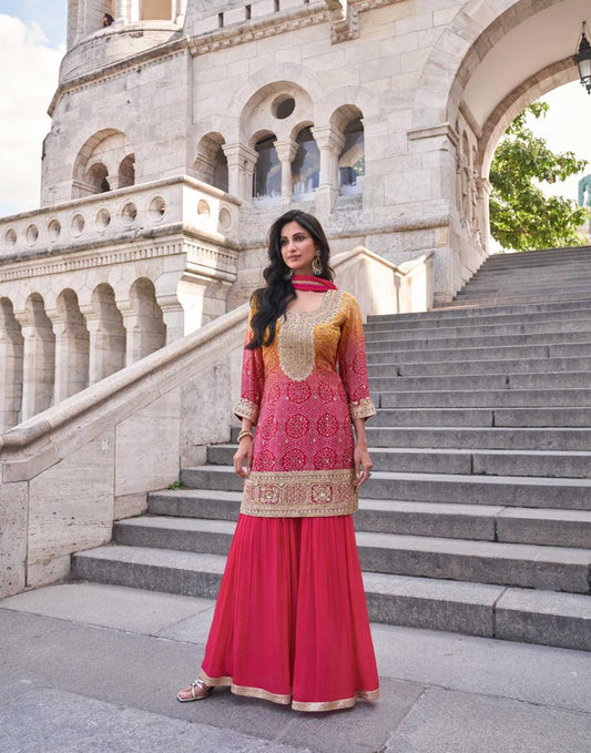 Sakhi NX Free Size Stitched 3 Piece Suit