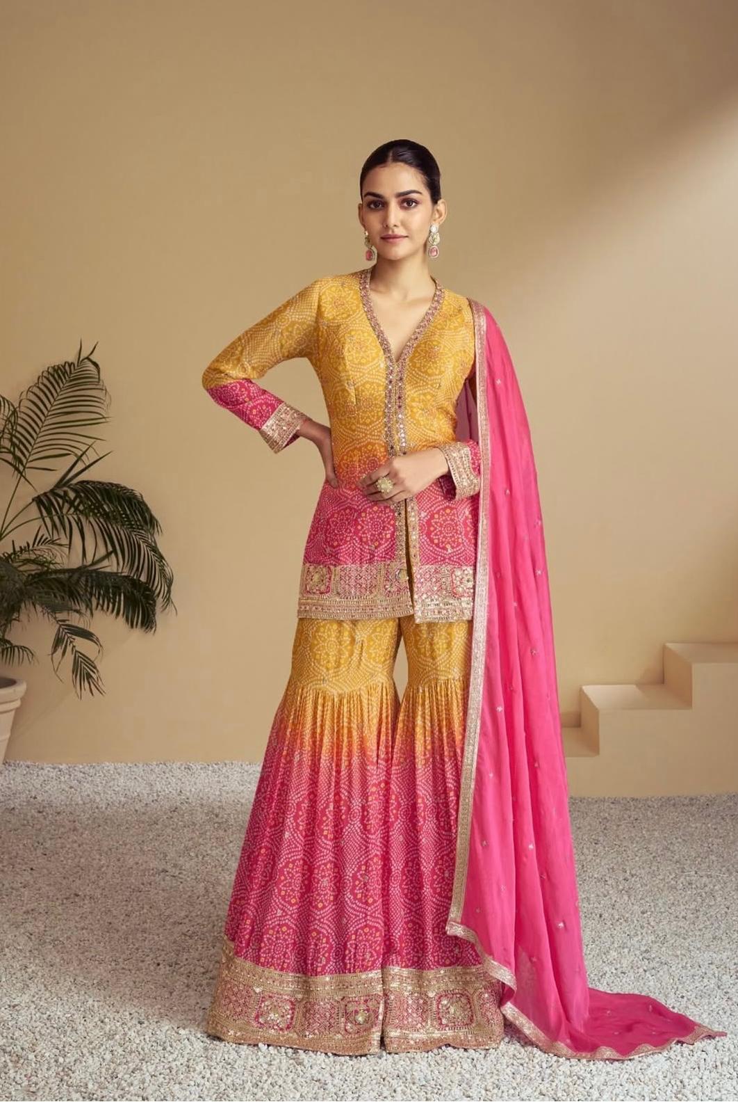 Rangeela By Gulzar Free Size (42") Readymade Suit