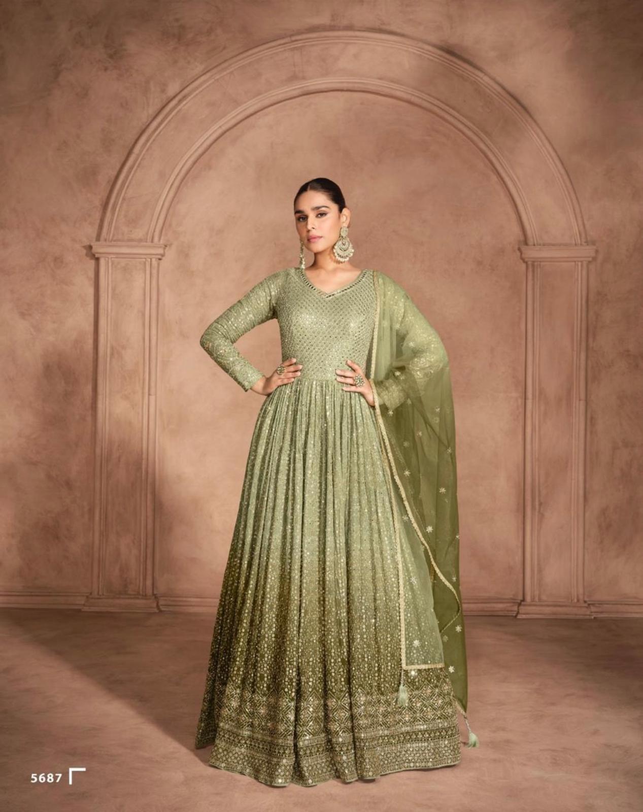 Aditi Freesize Stitched Suit by IUCCI Sayuri Designer