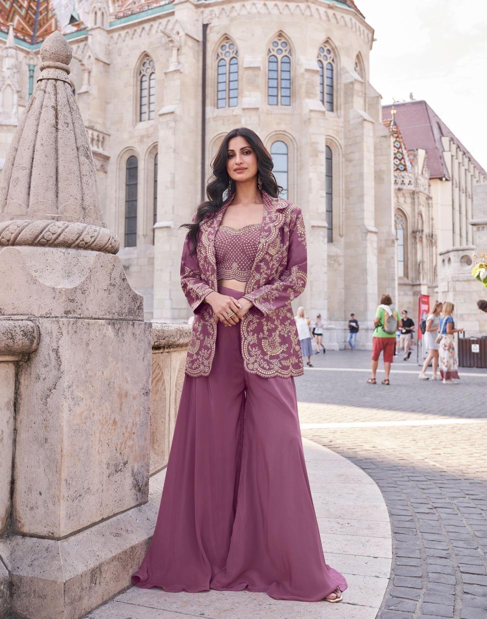 Jannat Real Premium Silk Free Size Stitched 3 Piece Suit