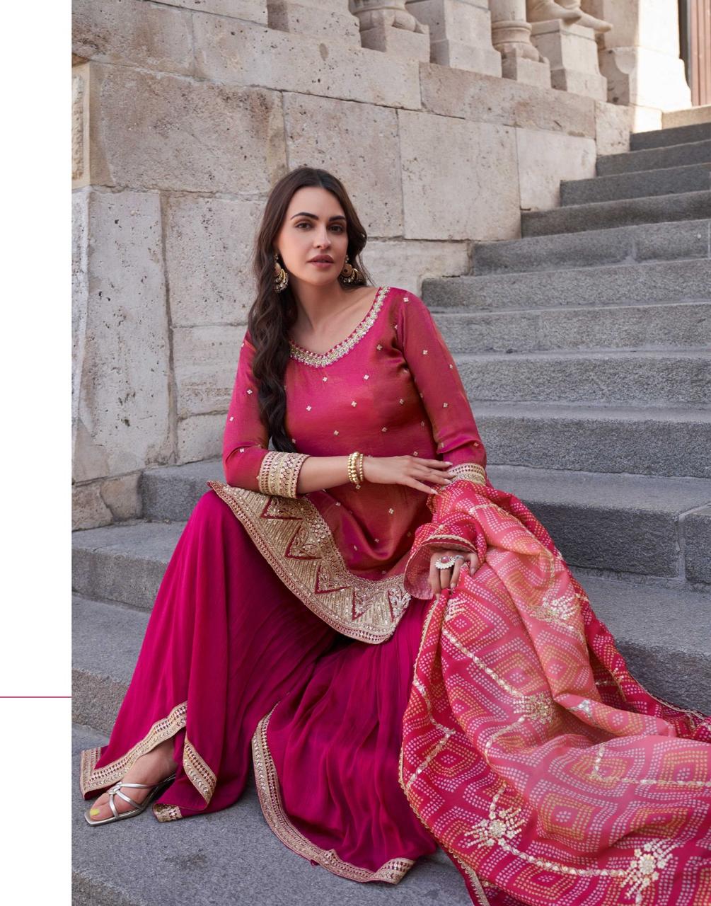 Sakhi NX Free Size Stitched 3 Piece Suit