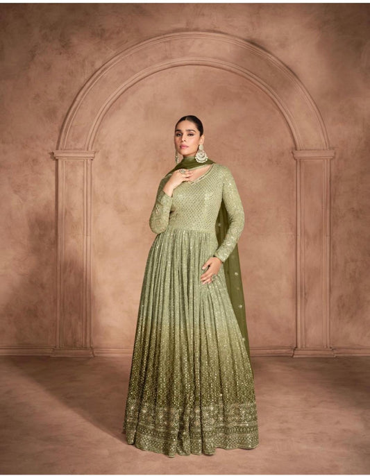 Aditi Freesize Stitched Suit by IUCCI Sayuri Designer